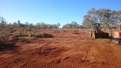 Construction of a new shed and building for the Roper Gulf Regional Council 