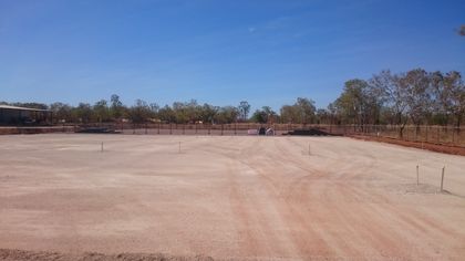 Construction of a new shed and building for the Roper Gulf Regional Council 